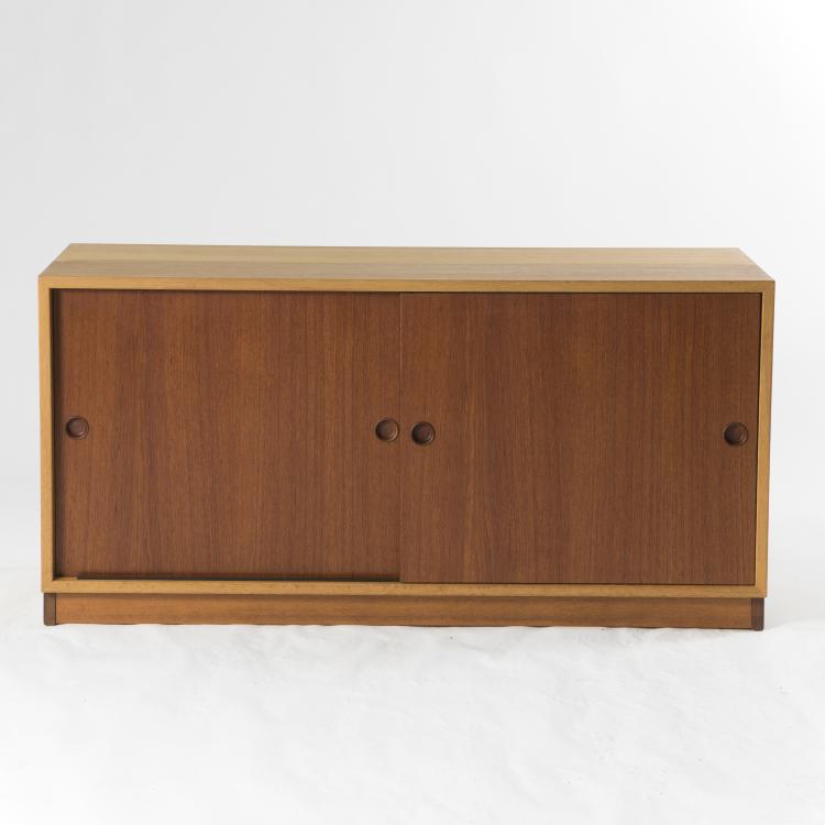 Bild 2 zu Objekt, '&Ouml;resund' cabinet with shelves, c1955, B&oslash;rge Mogensen, Andersson & S&ouml;ner, Karl, Husqvarna, 134B 382