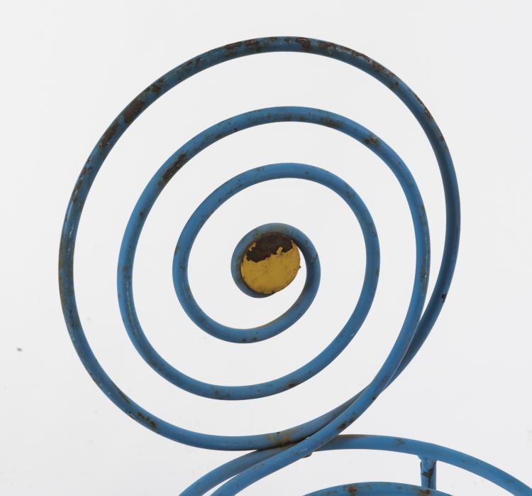 Bild 2 zu Objekt, Four 'Spirale' garden chairs, c1950, Frankreich, 134B 336