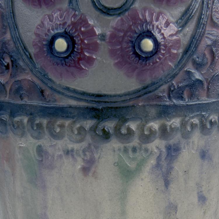 Bild 2 zu Objekt, Vase 'M&eacute;daillons &agrave; fleurs', 1925, Gabriel Argy-Rousseau, Argy-Rousseau, Gabriel, Paris, 135 4