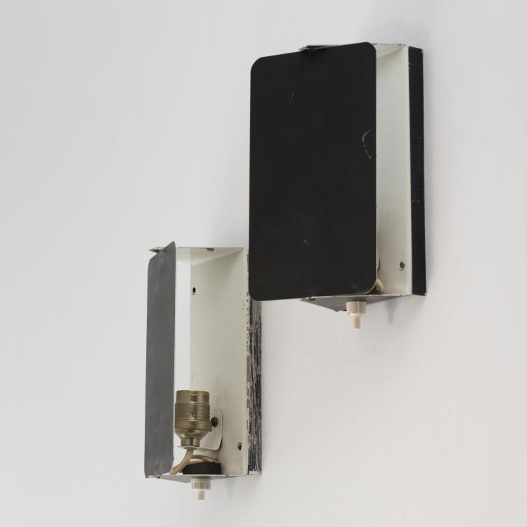 Bild 1 zu Objekt, Zwei Wandleuchten 'CP-1', 1963, Charlotte Perriand, Steph Simon, Paris (Vertrieb), 137B 433
