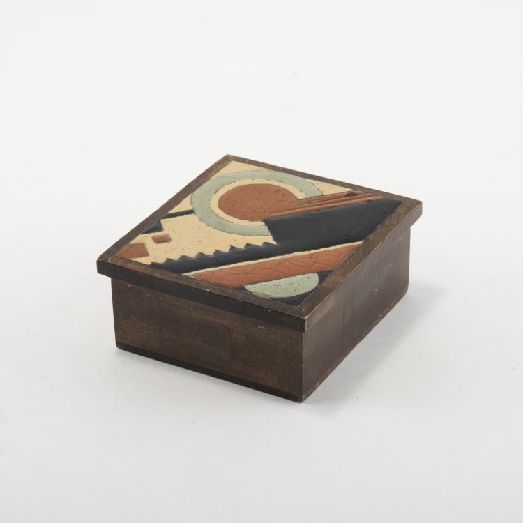 Bild 1 zu Objekt, Deckeldose, um 1917 , Russland, 137B 390