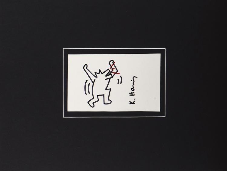 Hauptbild zu Objekt, Untiteld (Dancing Man), 1980s , Keith Haring, 136B 71