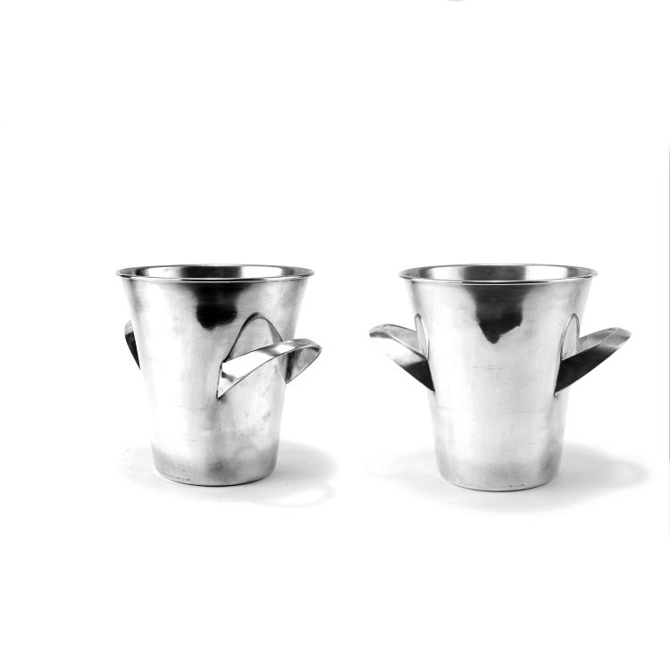 Hauptbild zu Objekt, Two wine coolers, 1953, WMF, Geislingen, 134B 309