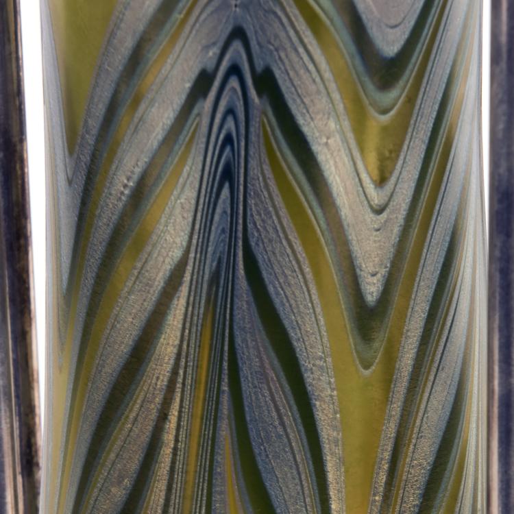 Bild 2 zu Objekt, Rare 'Ph&auml;nomen' vase with mounting presumably by Argentor, 1901, Hans Ofner, L&ouml;tz Wwe., Klosterm&uuml;hle, 135 268