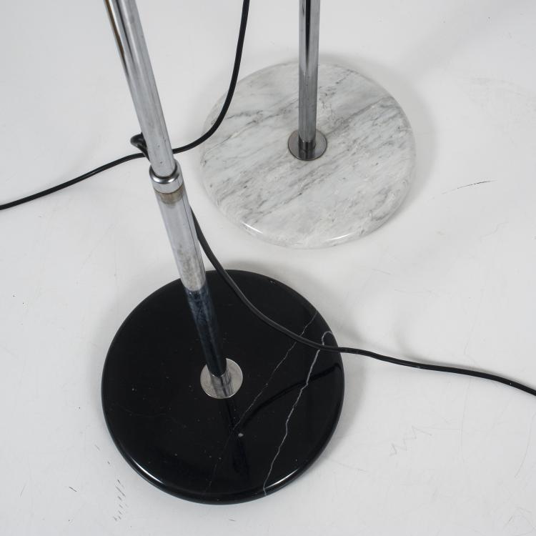 Bild 1 zu Objekt, Two 'Mezzaluna' floor lamps, 1975, Bruno Gecchelin, Skipper, Mailand, 134A 191