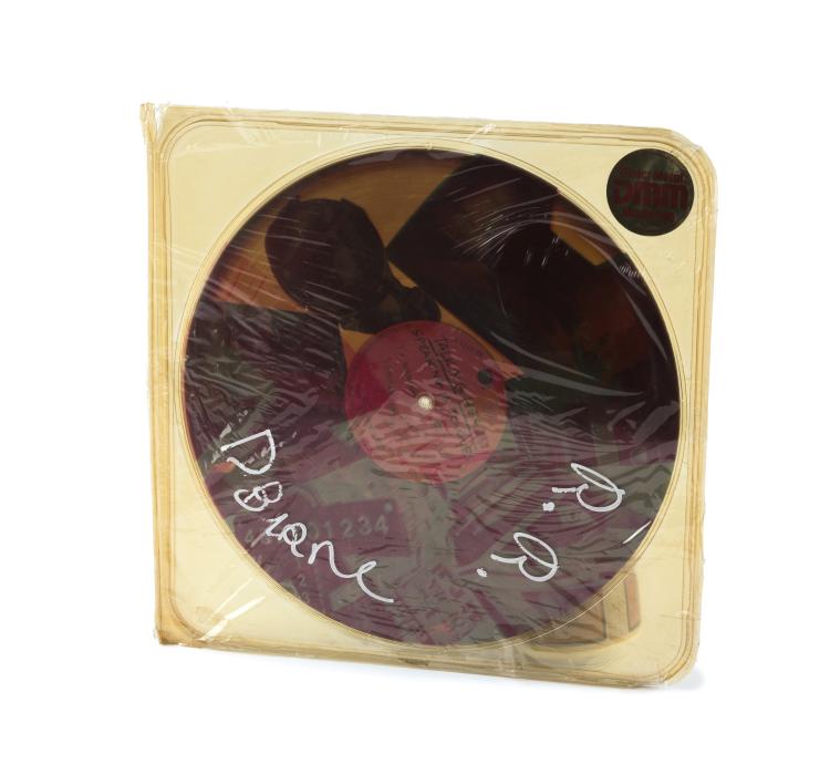 Hauptbild zu Objekt, 'Speaking in Tongues' (Design Robert Rauschenberg, LPs Talking Heads), 1982, Robert Rauschenberg, 136B 103