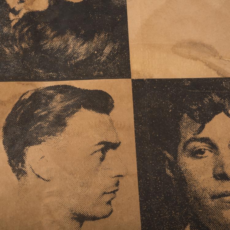 Bild 2 zu Objekt, 'Thirteen Most Wanted Men' (Proof), um 1964, Andy Warhol, 136B 120