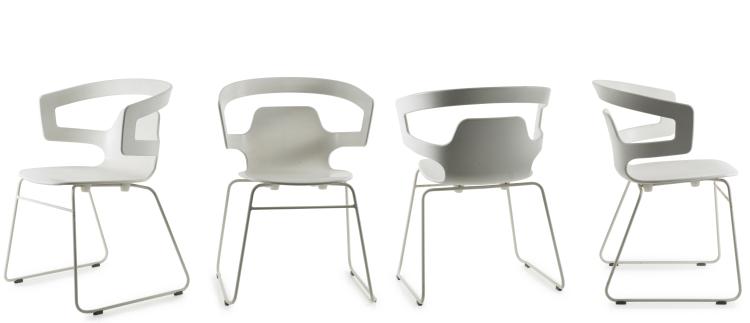 Hauptbild zu Objekt, Four 'Segesta 501' lawn chairs, 2002, Alfredo H&auml;berli, Alias, Bergamo, 137B 591