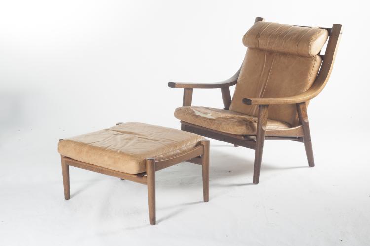 Bild 6 zu Objekt, Dreiersofa, zwei Sessel, ein Ottoman 'GE 530', 1973, Getama, Gedsted, 137A 199