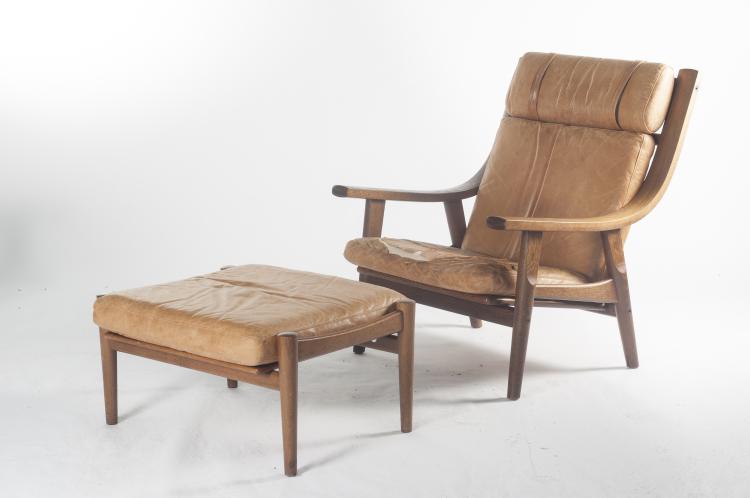 Bild 7 zu Objekt, Dreiersofa, zwei Sessel, ein Ottoman 'GE 530', 1973, Getama, Gedsted, 137A 199