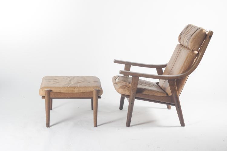 Bild 8 zu Objekt, Dreiersofa, zwei Sessel, ein Ottoman 'GE 530', 1973, Getama, Gedsted, 137A 199