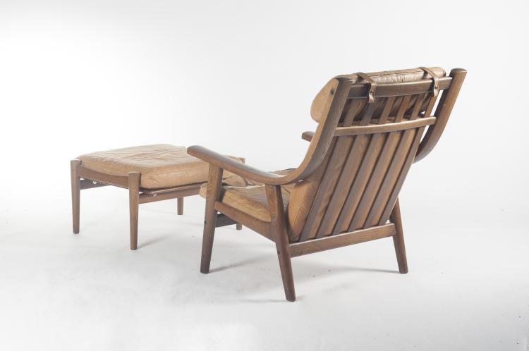Bild 10 zu Objekt, Dreiersofa, zwei Sessel, ein Ottoman 'GE 530', 1973, Getama, Gedsted, 137A 199