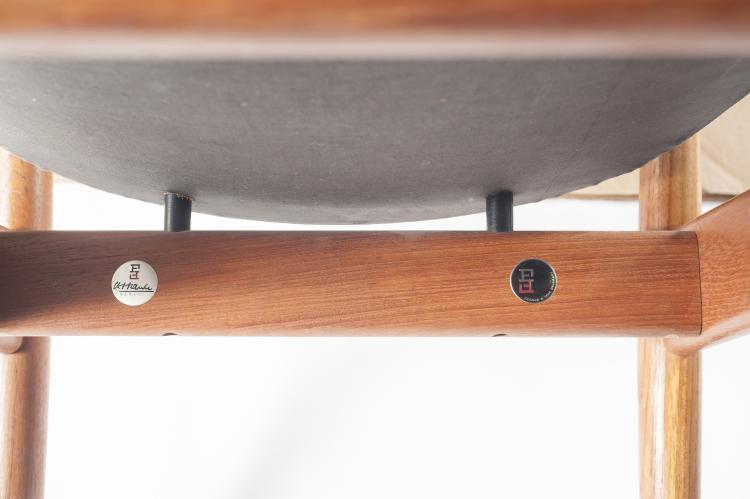 Bild 2 zu Objekt, Zwei Armlehnst&uuml;hle 'FD 186' und sechs St&uuml;hle 'FD 185', 1956, Arne Vodder, France & Daverkosen, Kopenhagen, 137A 74