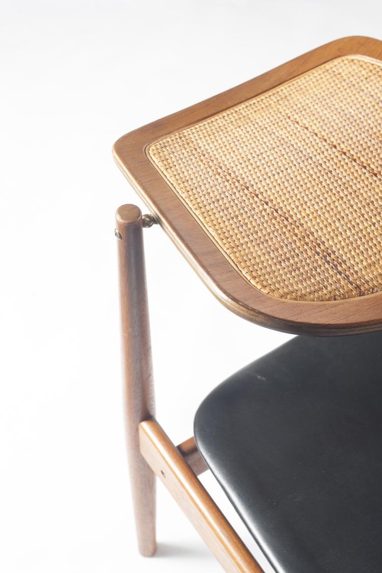 Bild 3 zu Objekt, Zwei Armlehnst&uuml;hle 'FD 186' und sechs St&uuml;hle 'FD 185', 1956, Arne Vodder, France & Daverkosen, Kopenhagen, 137A 74