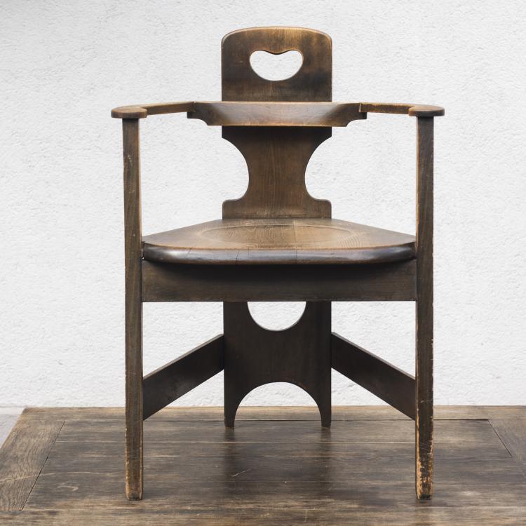 Bild 5 zu Objekt, Table and four armchairs, 1900, Richard Riemerschmid, Fleischauer, J., S&ouml;hne, N&uuml;rnberg, 135 614