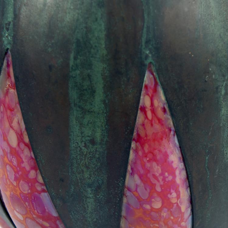 Bild 2 zu Objekt, Vase with copper mounting, c1905, L&ouml;tz Wwe., Klosterm&uuml;hle, 135 289