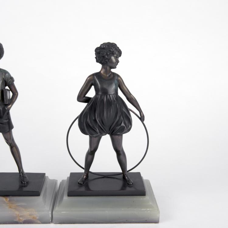 Bild 1 zu Objekt, 'Hoop Girl' and 'Sonny Boy', c1925, Ferdinand Preiss, 135 373