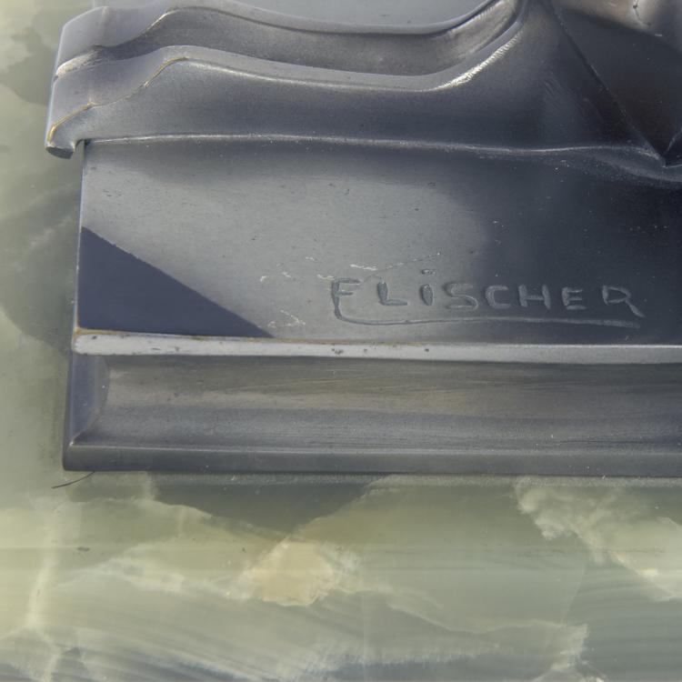 Bild 2 zu Objekt, Buchst&uuml;tzen 'Marabus', um 1925, 135 355