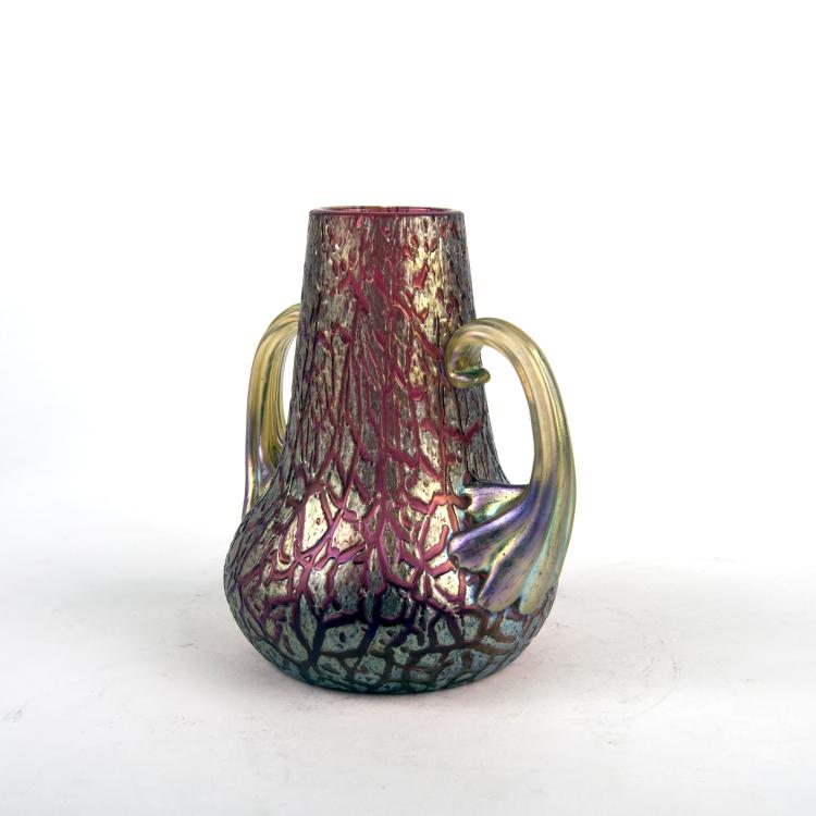 Bild 1 zu Objekt, 'Astglas' vase, c1899, L&ouml;tz Wwe., Klosterm&uuml;hle, 135 258