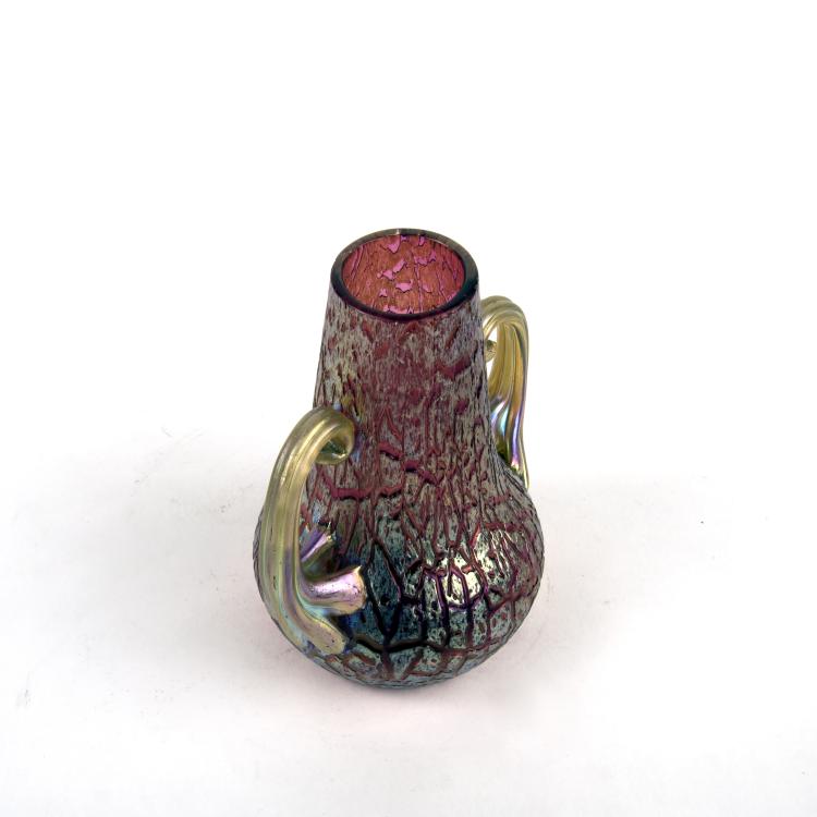 Bild 2 zu Objekt, 'Astglas' vase, c1899, L&ouml;tz Wwe., Klosterm&uuml;hle, 135 258