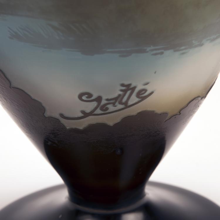 Bild 2 zu Objekt, Vase 'Paysage lacustre', 1914-16, Gall&eacute;, Emile, Nancy, 135 155