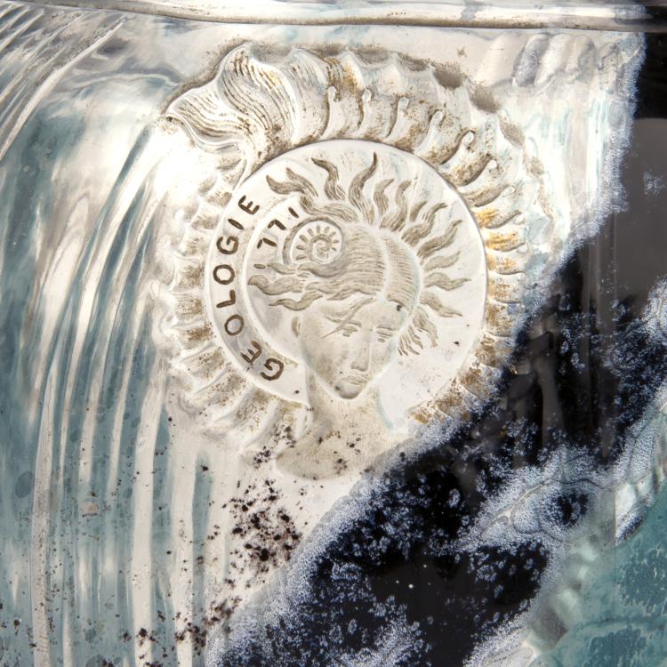 Bild 3 zu Objekt, Seltene Intercalaire-Vase 'G&eacute;ologie', 1889-92, Gall&eacute;, Emile, Nancy, 135 105