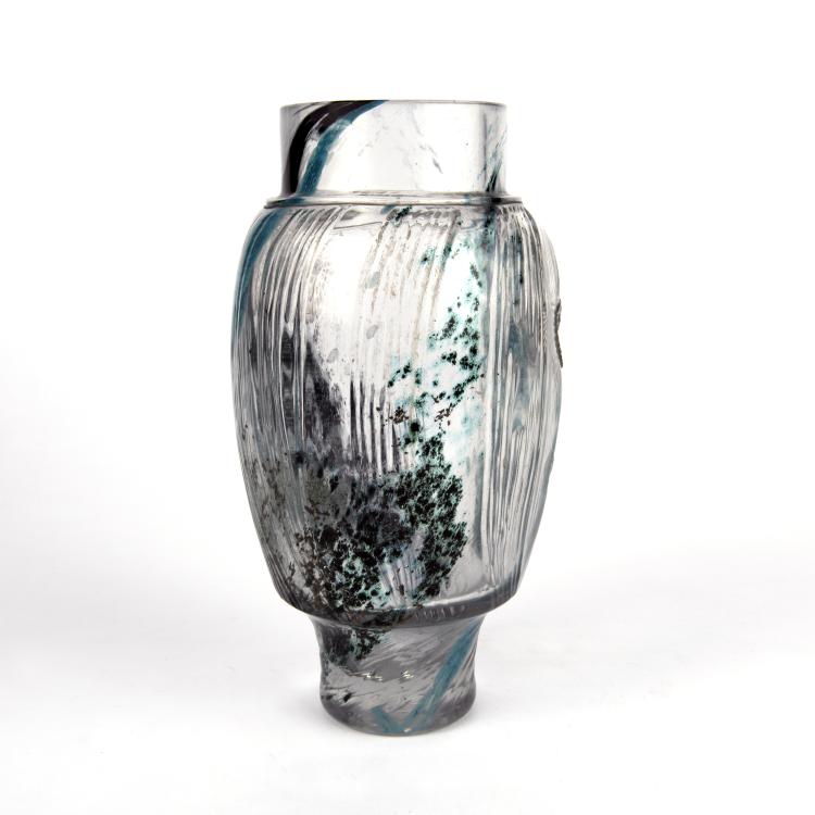 Bild 4 zu Objekt, Seltene Intercalaire-Vase 'G&eacute;ologie', 1889-92, Gall&eacute;, Emile, Nancy, 135 105