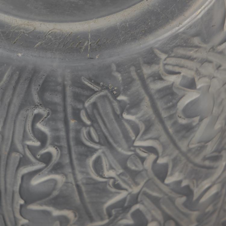 Bild 2 zu Objekt, Vase 'Domr&eacute;my', 1926, Lalique, Ren&eacute;, Wingen-sur-Moder, 135 177