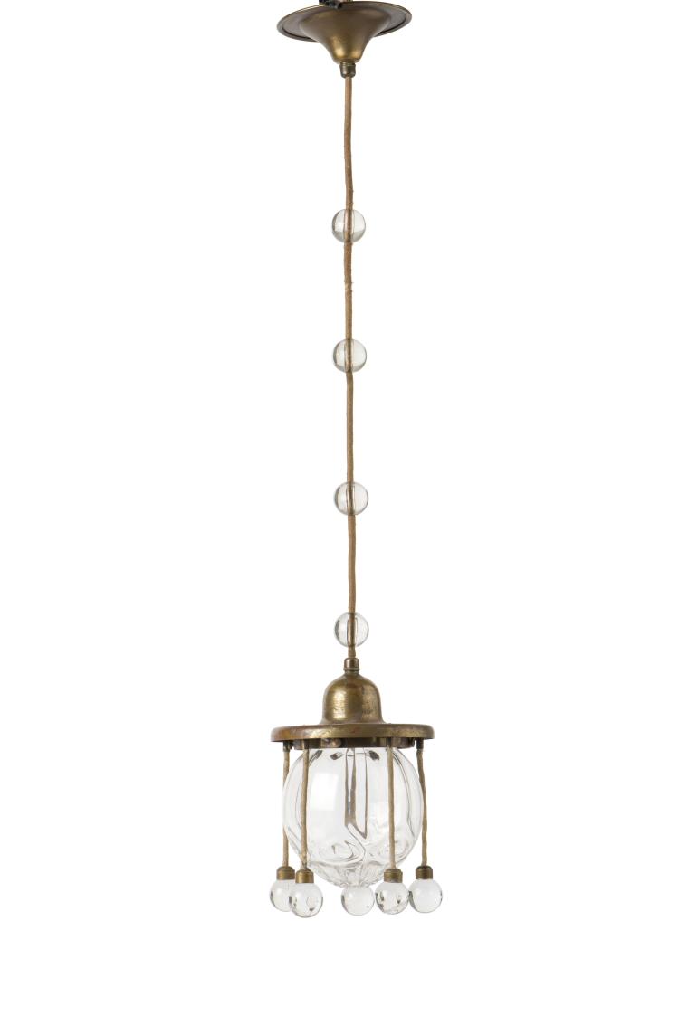 Hauptbild zu Objekt, Pendant light, c1899, Koloman Moser, Meyr's Neffe, Adolf (zugeschrieben), 135 301