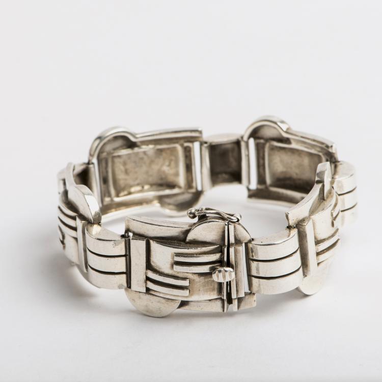 Hauptbild zu Objekt, Bracelet, 1960s, Fahrner, Theodor, Pforzheim (zugeschrieben), 135 494