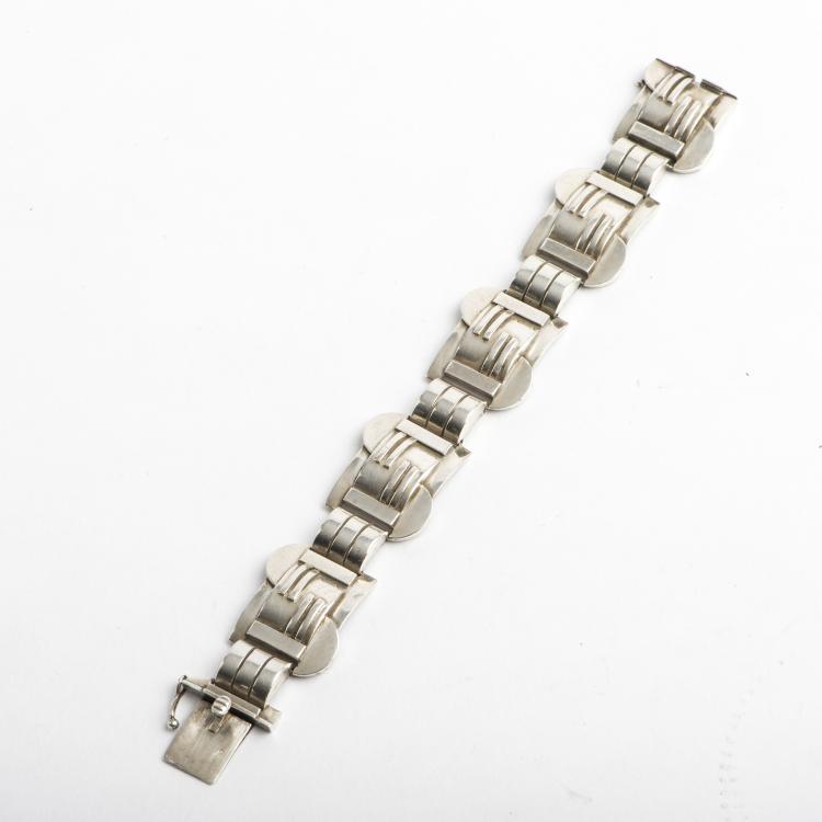 Bild 1 zu Objekt, Bracelet, 1960s, Fahrner, Theodor, Pforzheim (zugeschrieben), 135 494