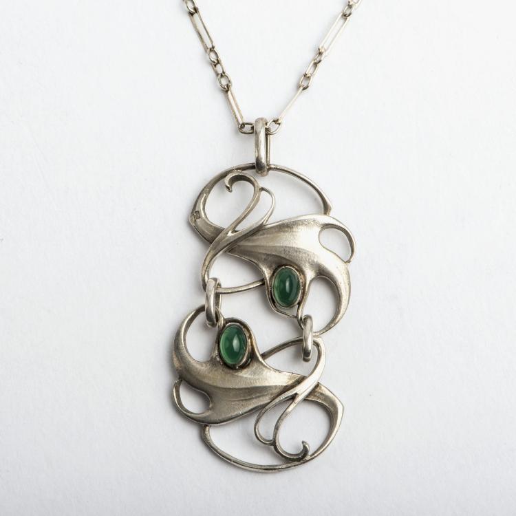 Hauptbild zu Objekt, Pendant, 1901-03, Ludwig Knupfer, Fahrner, Theodor, Pforzheim, 135 484