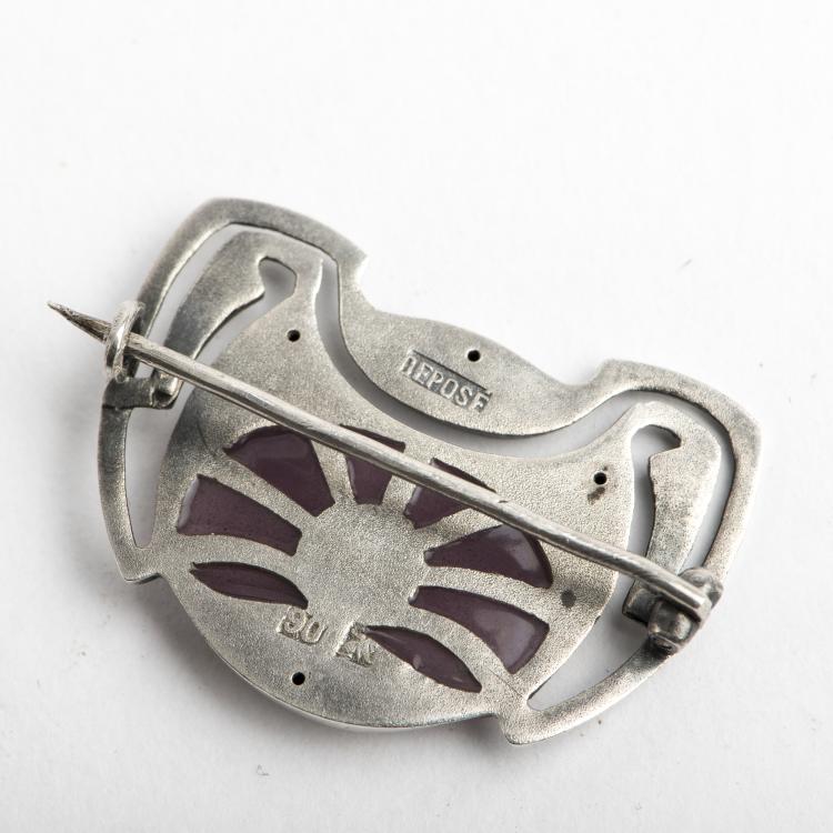 Bild 1 zu Objekt, Brosche, um 1905, &Ouml;sterreich, 135 481