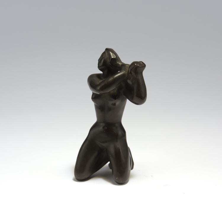 Bild 1 zu Objekt, 'Kneeling Girl', 1928 (design), later execution, Arno Breker, 136B 1