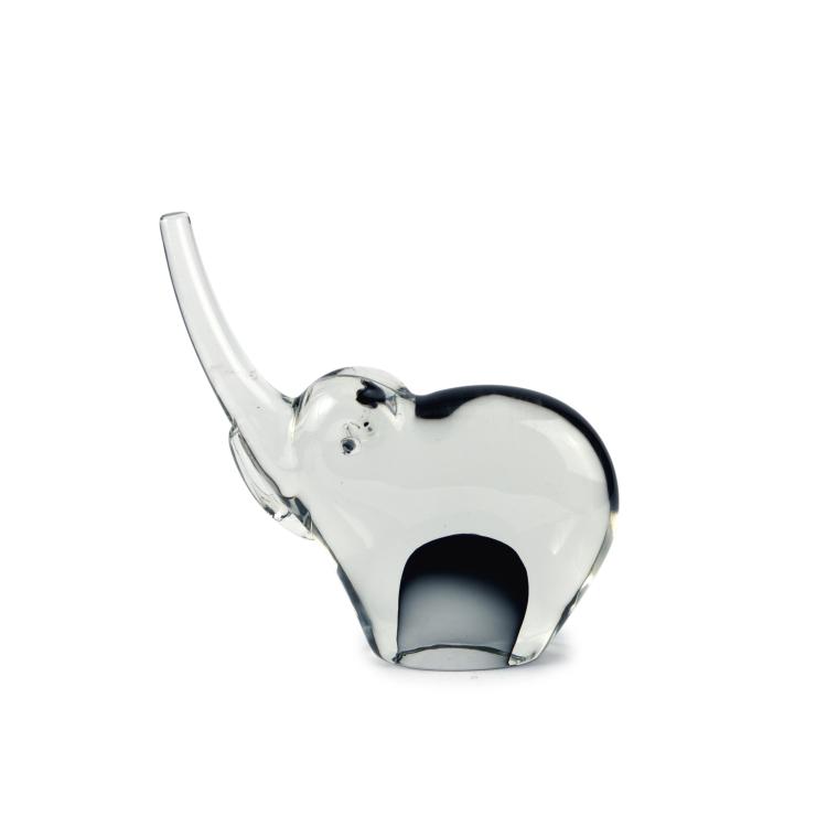 Hauptbild zu Objekt, Elefant 'Sommerso', 1962, Antonio Da Ros, Cenedese, Gino, Murano, 137C 751