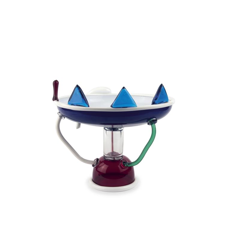 Hauptbild zu Objekt, Fruchtschale 'Sol', 1982, Ettore Sottsass, Toso Vetri d'Arte, Murano, 136A 156