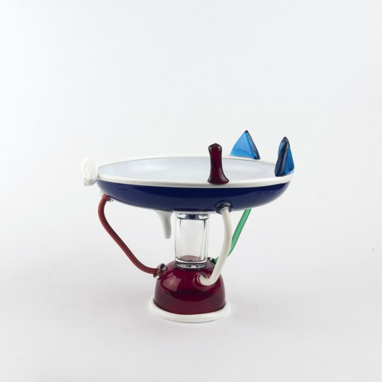 Bild 1 zu Objekt, Fruchtschale 'Sol', 1982, Ettore Sottsass, Toso Vetri d'Arte, Murano, 136A 156