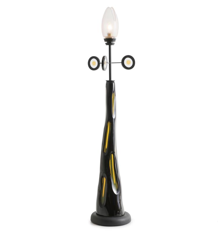 Hauptbild zu Objekt, 'Antares' table light, 1992, Alessandro Mendini, Venini & C., Murano, 136A 172