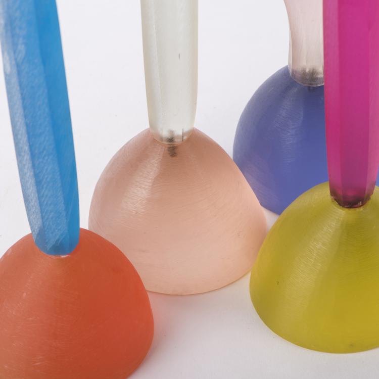 Bild 2 zu Objekt, Vier Kerzenleuchter 'Benazir', um 1993, Galerie 'En Attendant les Barbares', Paris, 137B 371