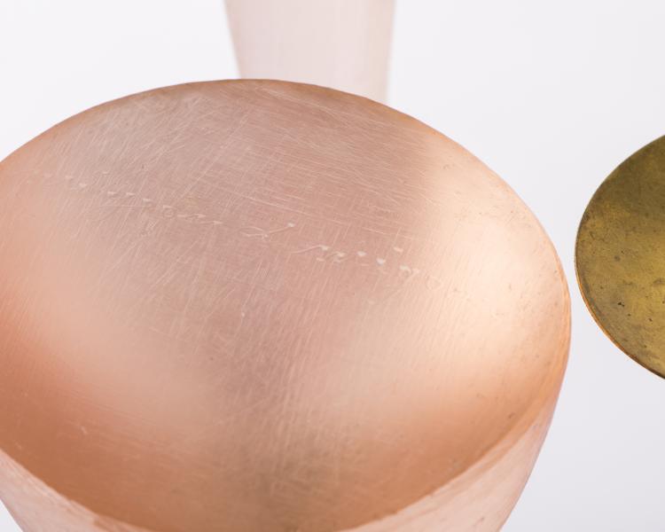 Bild 3 zu Objekt, Vier Kerzenleuchter 'Benazir', um 1993, Galerie 'En Attendant les Barbares', Paris, 137B 371