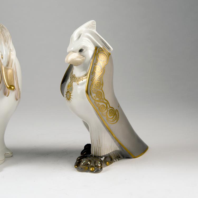 Bild 1 zu Objekt, 'Celebrity' and 'Flattery', c1909, Eduard Klablena, Berlin, KPM, 135 531