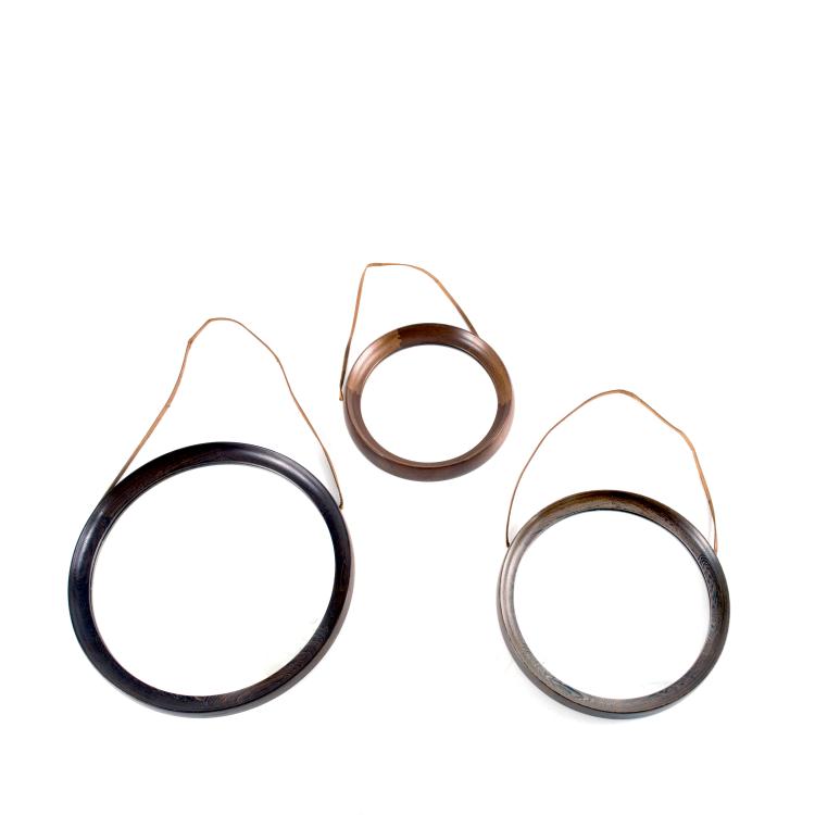 Hauptbild zu Objekt, Drei Wandspiegel, um 1955, Niederlande (unterschiedl.), 137B 308