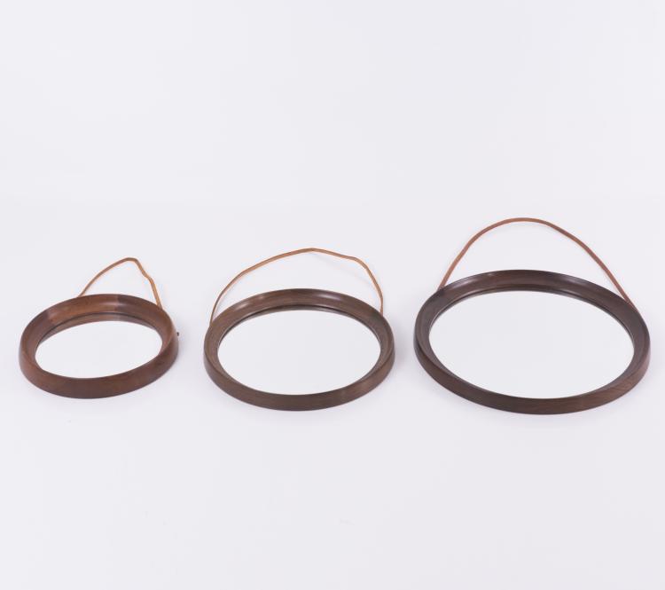 Bild 1 zu Objekt, Drei Wandspiegel, um 1955, Niederlande (unterschiedl.), 137B 308