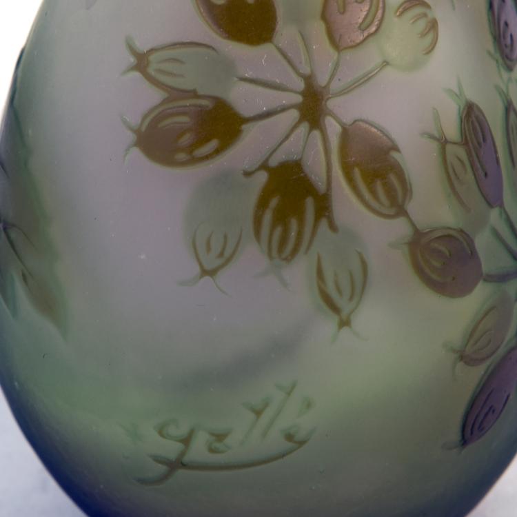 Bild 2 zu Objekt, 'Ombelles' vase, 1902-04, Gall&eacute;, Emile, Nancy, 135 116