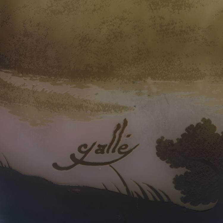 Bild 2 zu Objekt, Vase 'Paysage lacustre', 1908-14, Gall&eacute;, Emile, Nancy, 135 138