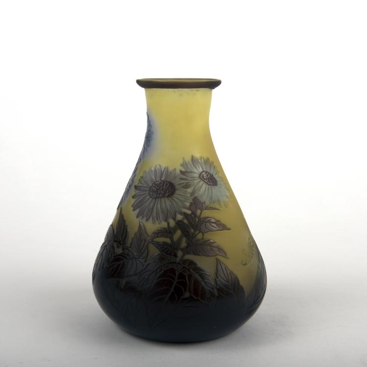 Bild 1 zu Objekt, Vase 'Cin&eacute;raires', 1908-14, Gall&eacute;, Emile, Nancy, 135 139