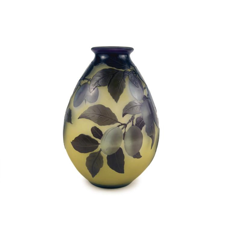 Hauptbild zu Objekt, 'Quetsches' vase, 1908-14, Gall&eacute;, Emile, Nancy, 135 143