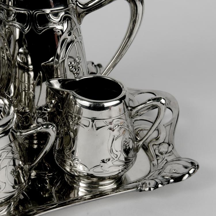 Bild 1 zu Objekt, Coffee- and teaset, c1905, WMF, Geislingen, 135 439