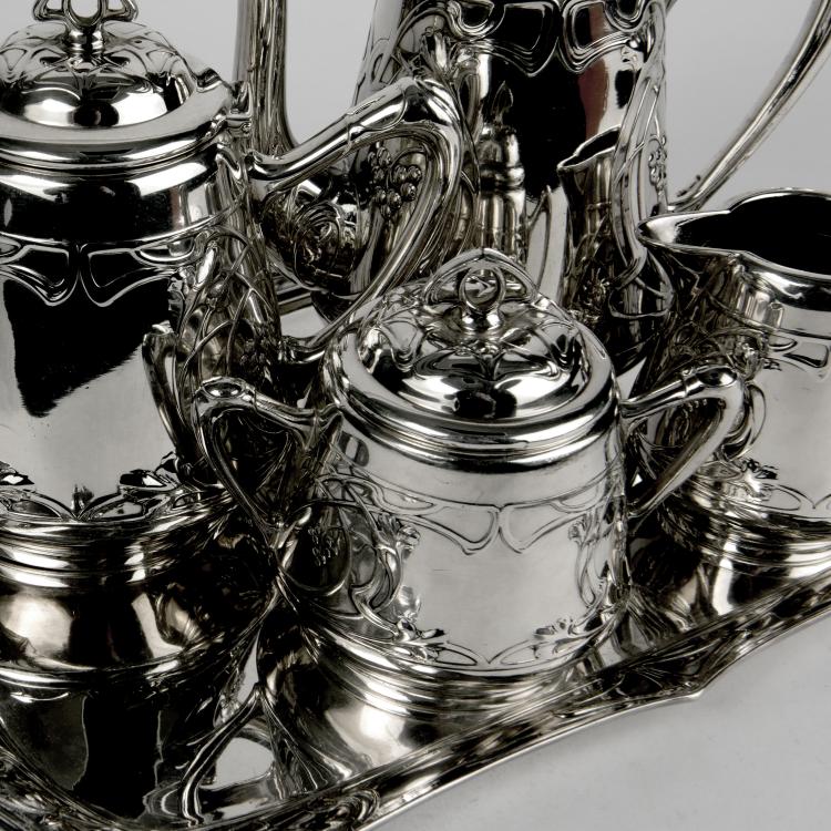 Bild 2 zu Objekt, Coffee- and teaset, c1905, WMF, Geislingen, 135 439