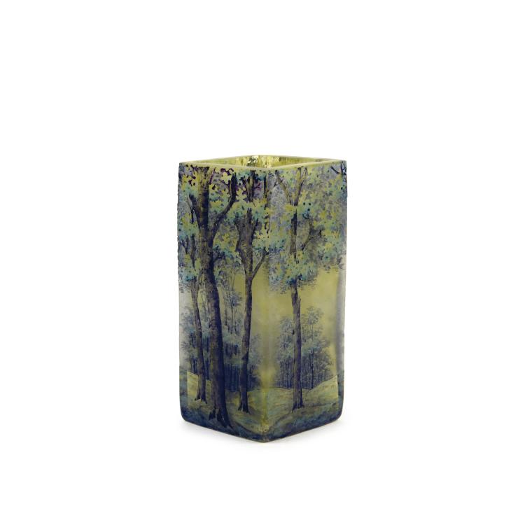 Hauptbild zu Objekt, 'Arbres en &eacute;t&eacute;' vase, 1903-05, Daum Fr&egrave;res, Nancy, 135 33